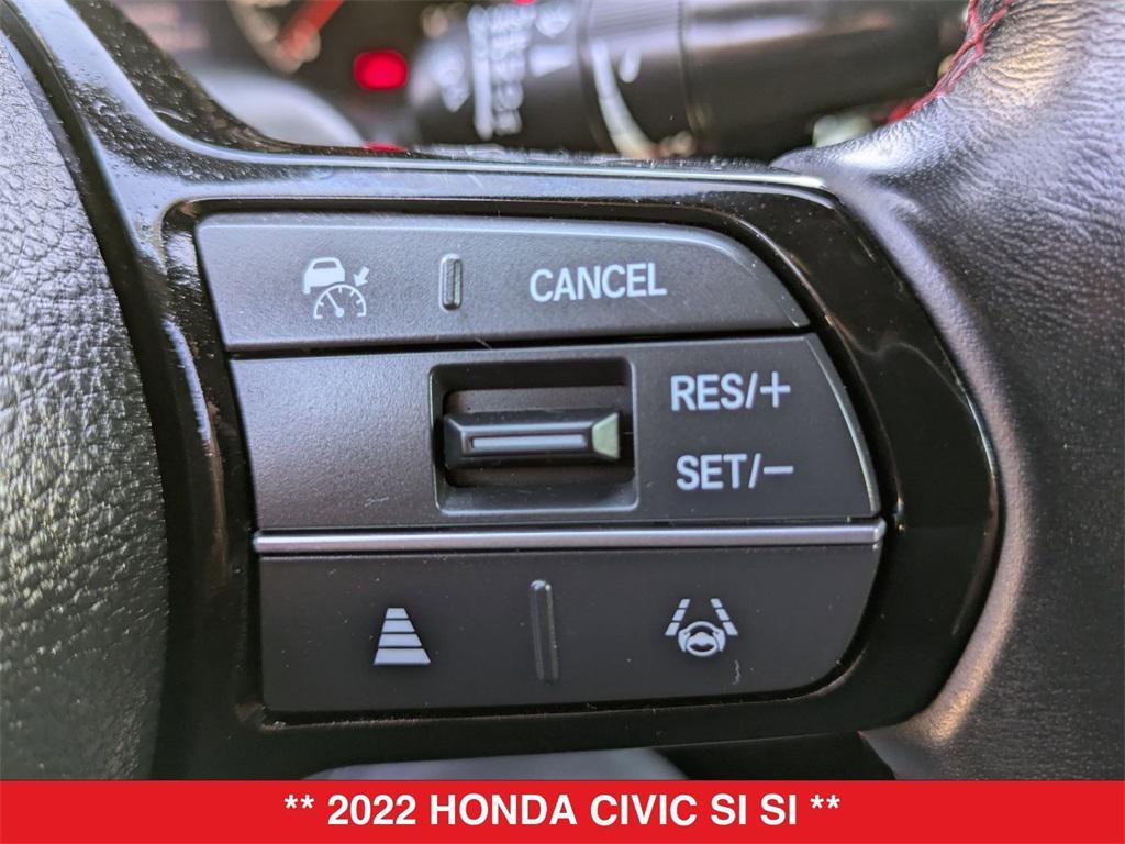 used 2022 Honda Civic Si car, priced at $27,999