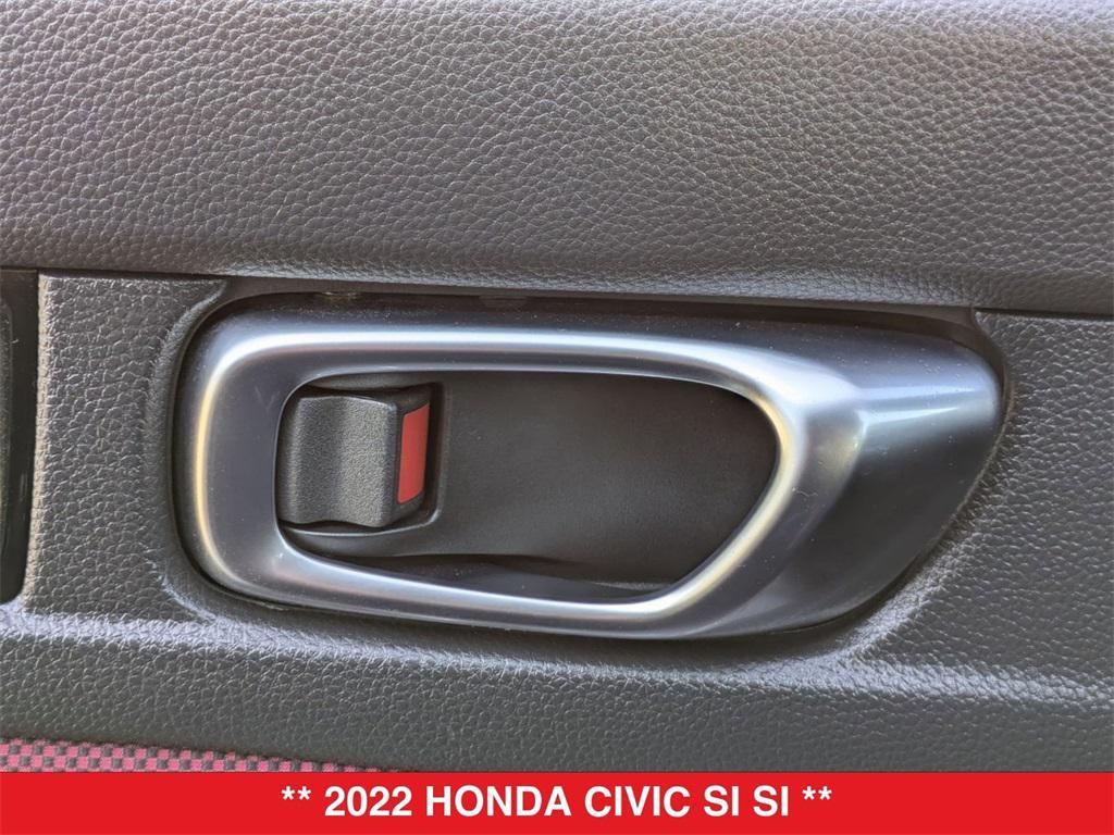 used 2022 Honda Civic Si car, priced at $27,999