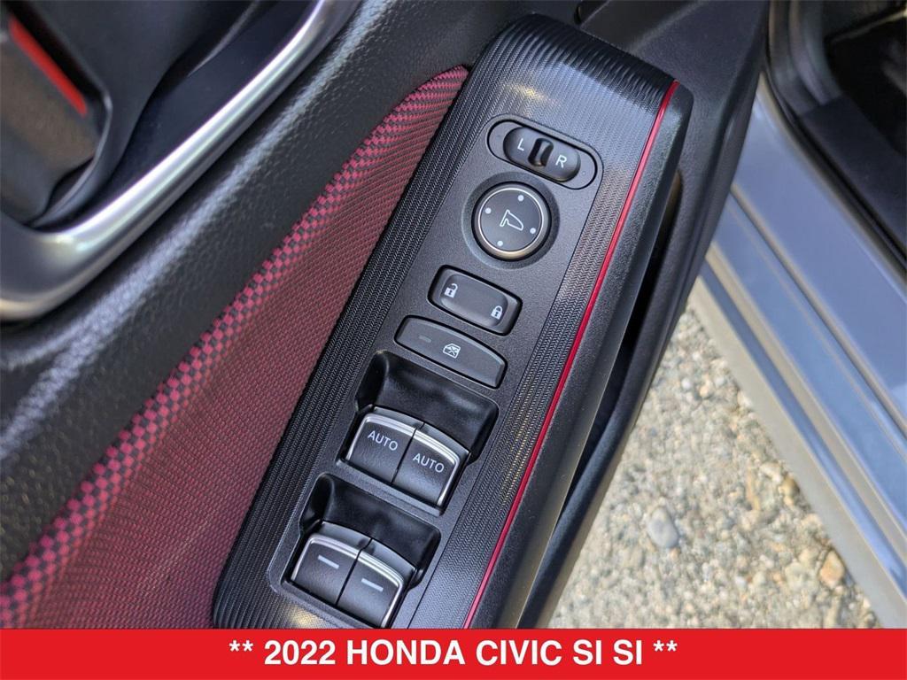 used 2022 Honda Civic Si car, priced at $27,999