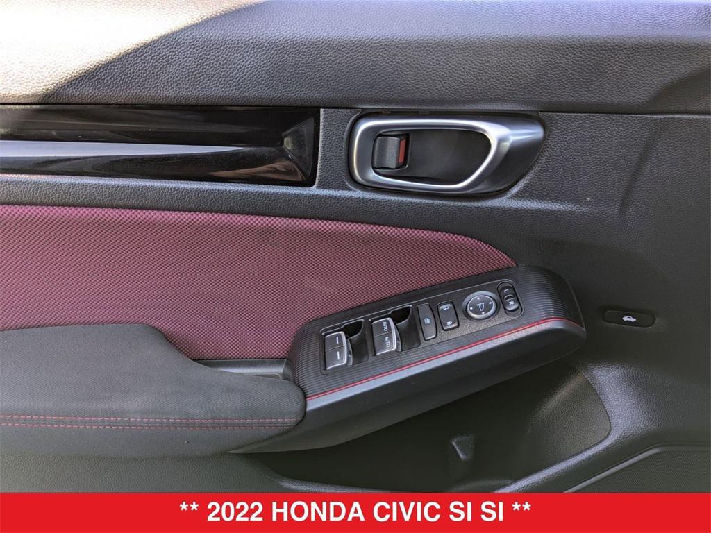 used 2022 Honda Civic Si car, priced at $27,999