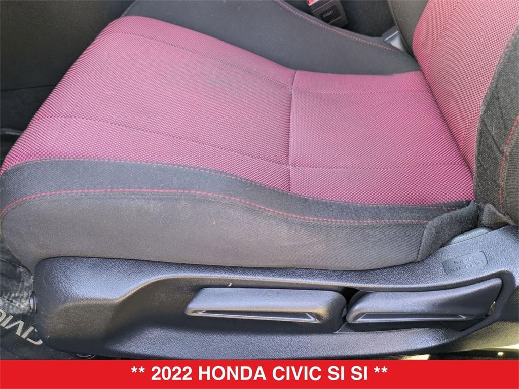 used 2022 Honda Civic Si car, priced at $27,999