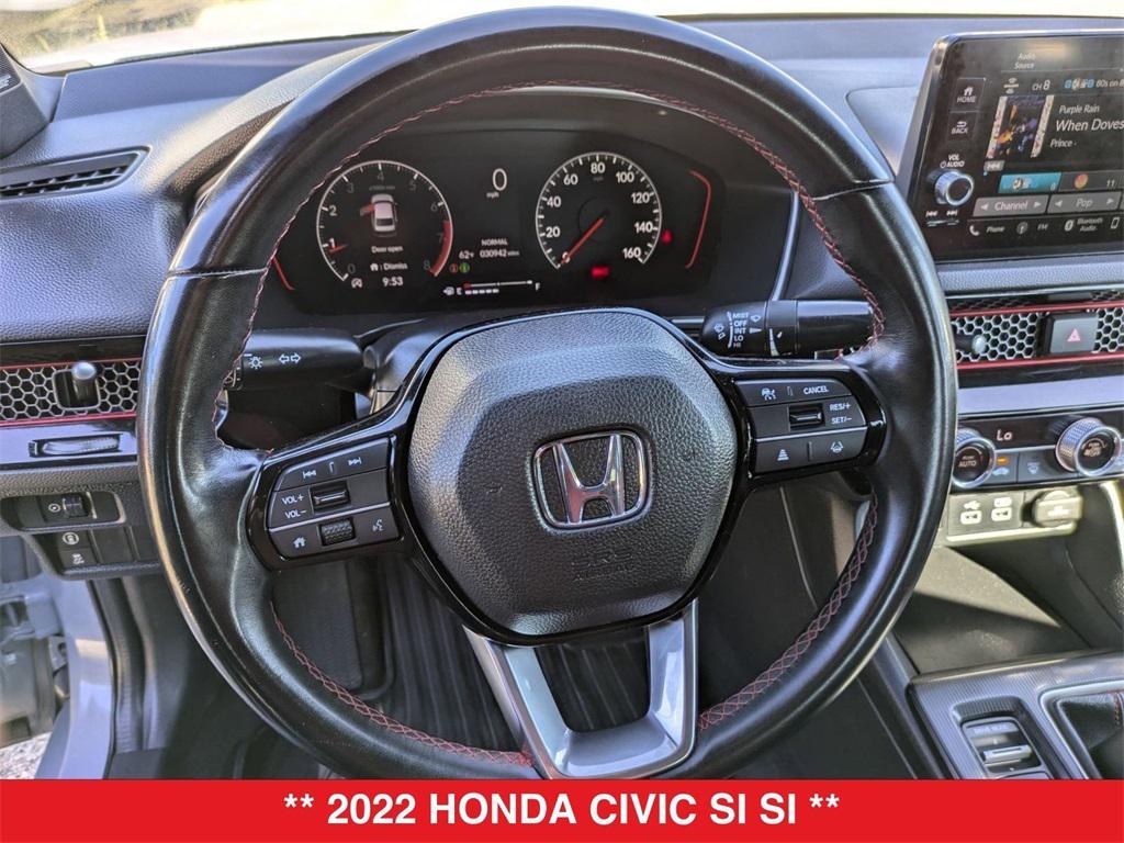 used 2022 Honda Civic Si car, priced at $27,999