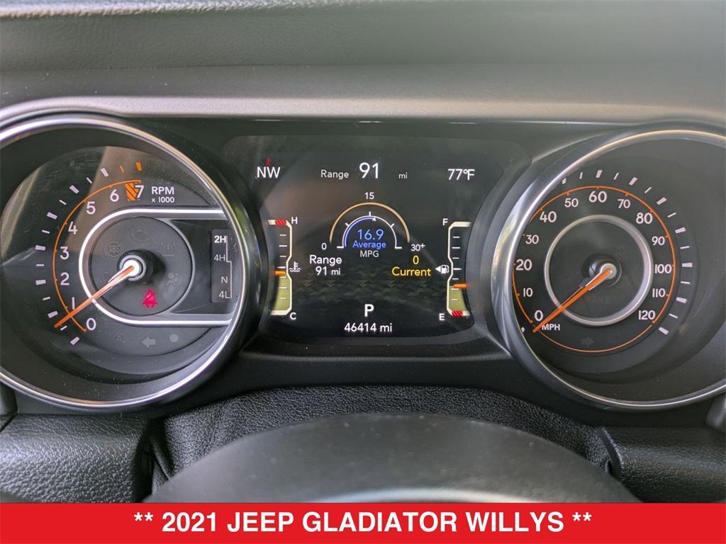 used 2021 Jeep Gladiator car, priced at $29,999