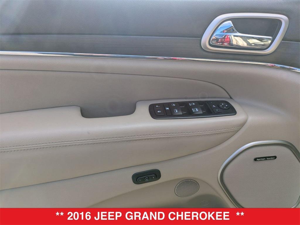 used 2016 Jeep Grand Cherokee car, priced at $13,350