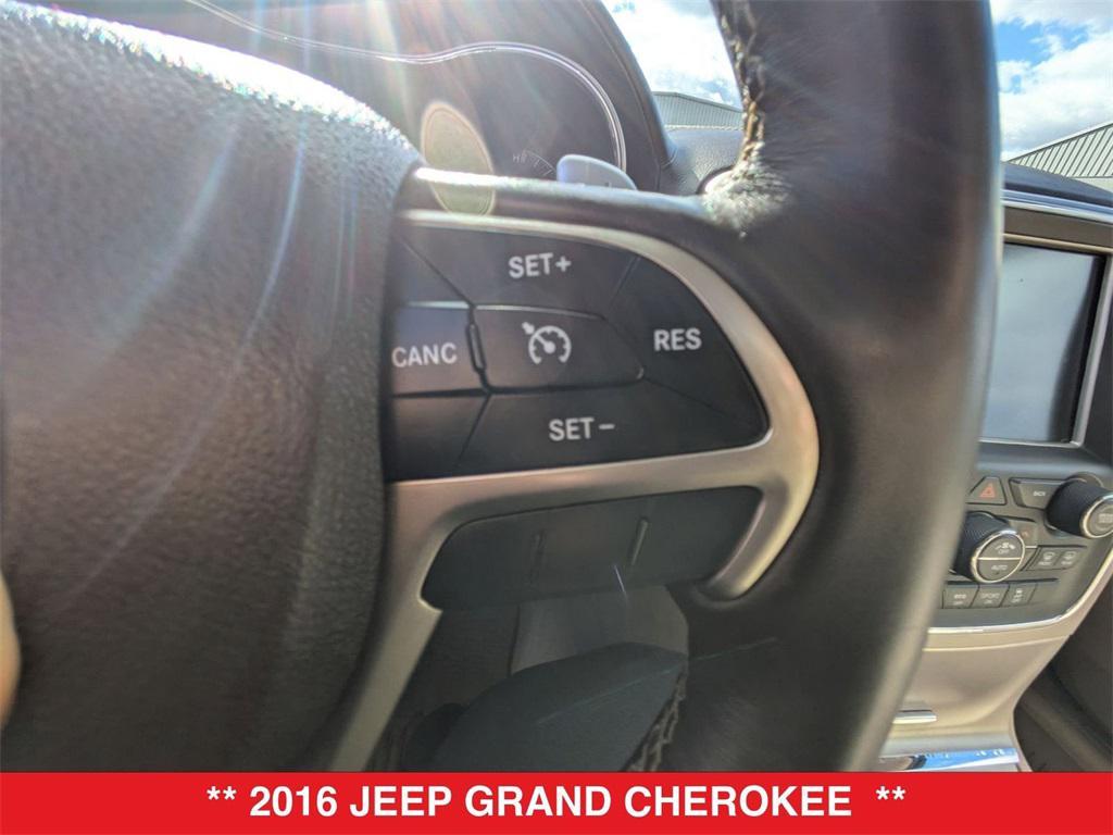 used 2016 Jeep Grand Cherokee car, priced at $13,350