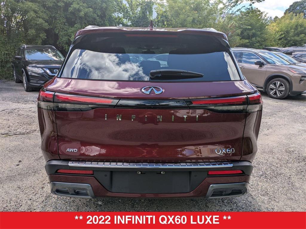 used 2022 INFINITI QX60 car, priced at $35,499