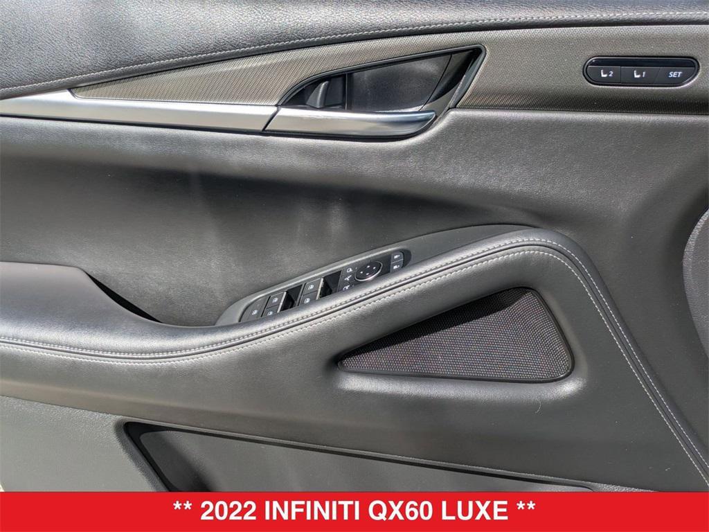 used 2022 INFINITI QX60 car, priced at $35,499