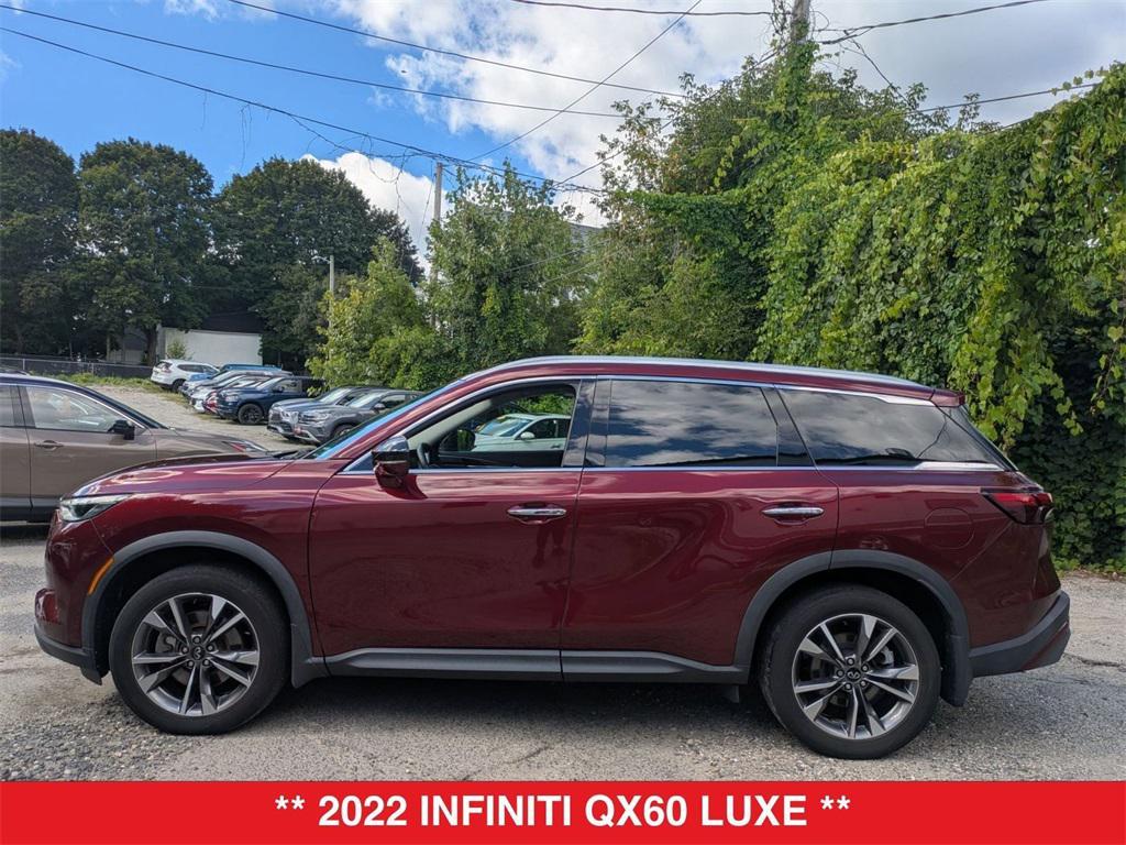 used 2022 INFINITI QX60 car, priced at $35,499