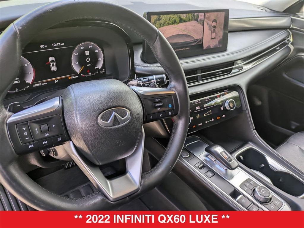 used 2022 INFINITI QX60 car, priced at $35,499