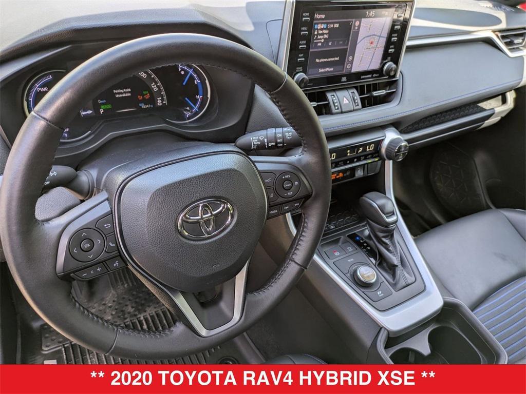 used 2020 Toyota RAV4 Hybrid car, priced at $35,000