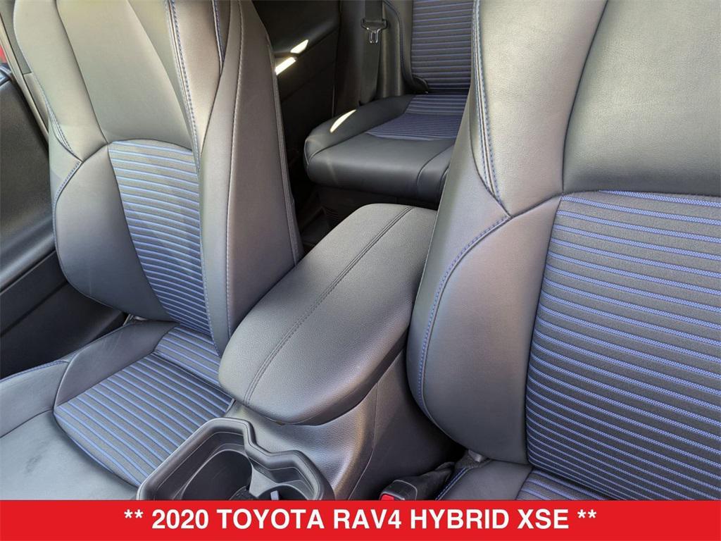 used 2020 Toyota RAV4 Hybrid car, priced at $35,000