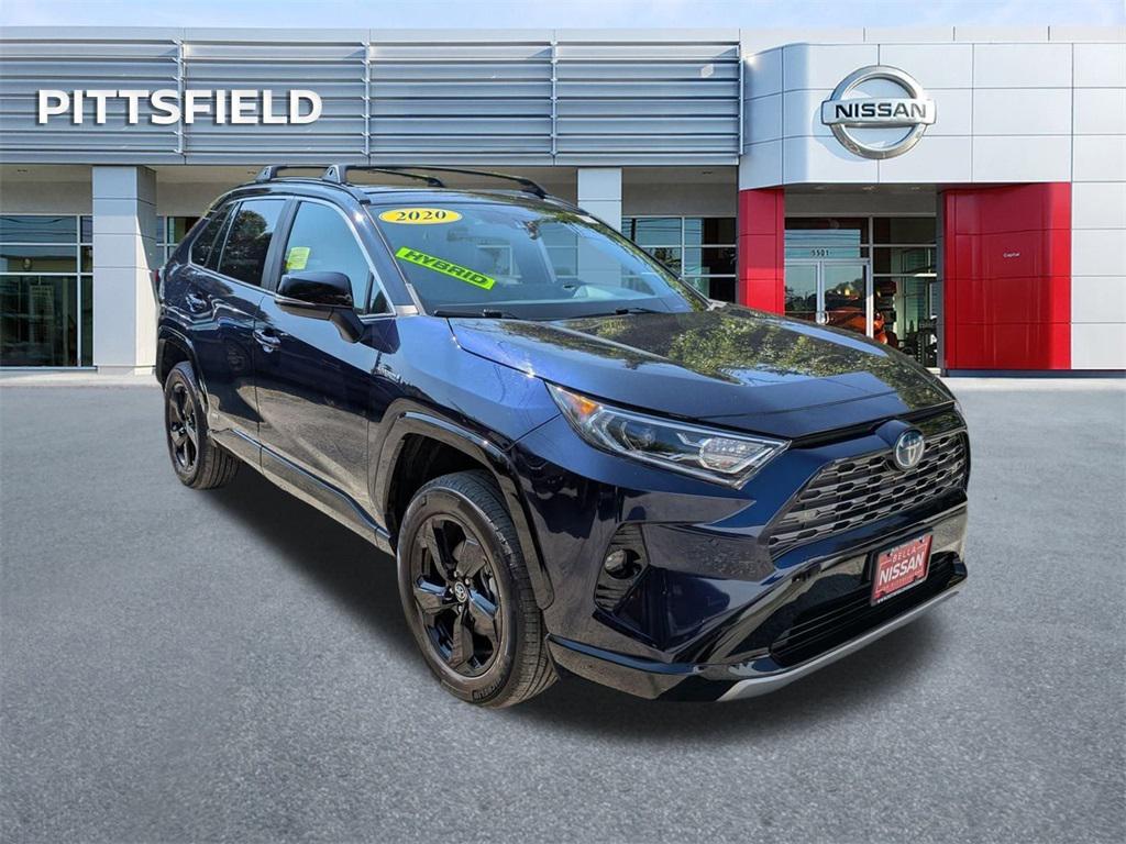 used 2020 Toyota RAV4 Hybrid car, priced at $35,000
