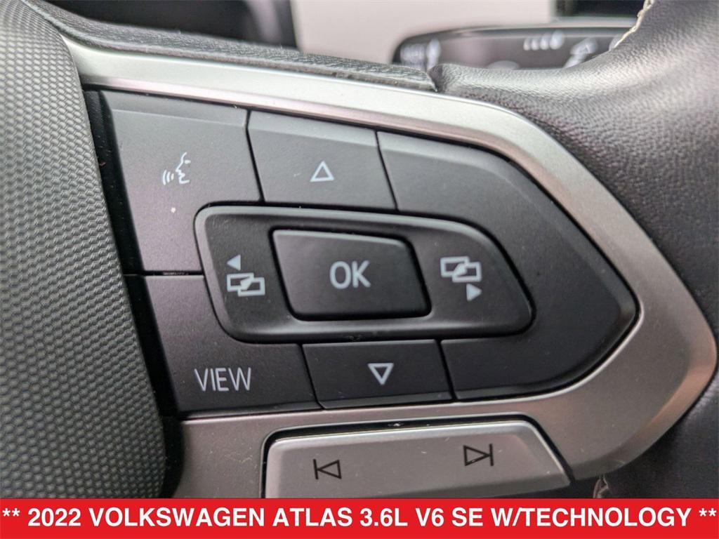 used 2022 Volkswagen Atlas car, priced at $32,399
