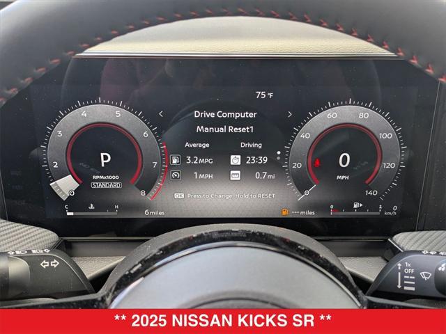 new 2025 Nissan Kicks car, priced at $28,823