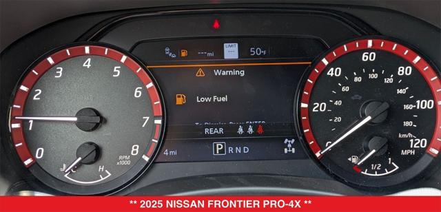new 2025 Nissan Frontier car, priced at $50,965