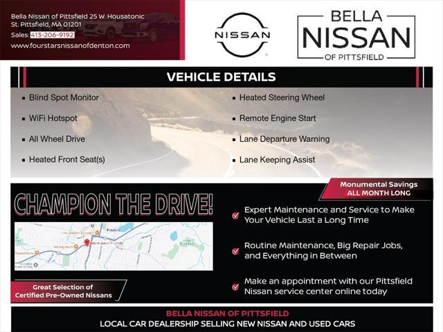 new 2024 Nissan Rogue car, priced at $35,725