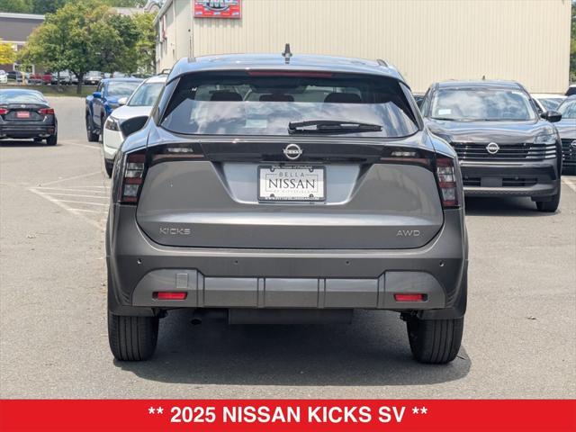 new 2025 Nissan Kicks car, priced at $26,807