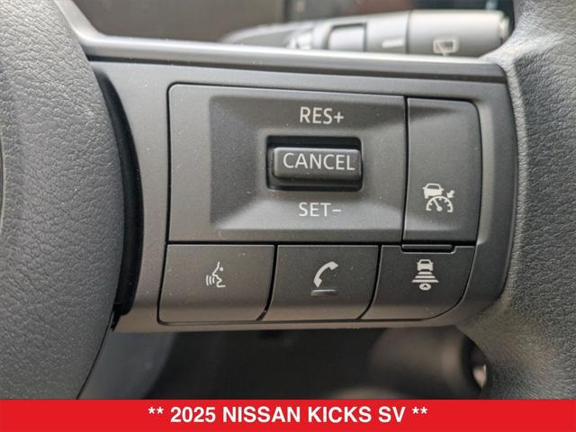 new 2025 Nissan Kicks car, priced at $26,807