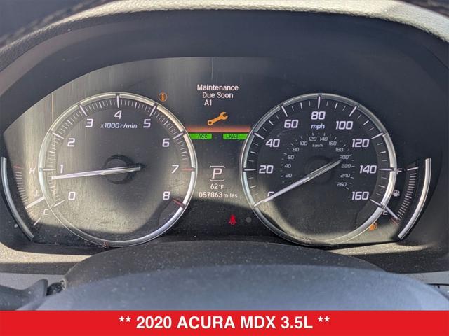 used 2020 Acura MDX car, priced at $28,000