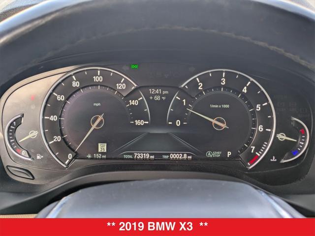 used 2019 BMW X3 car, priced at $21,000