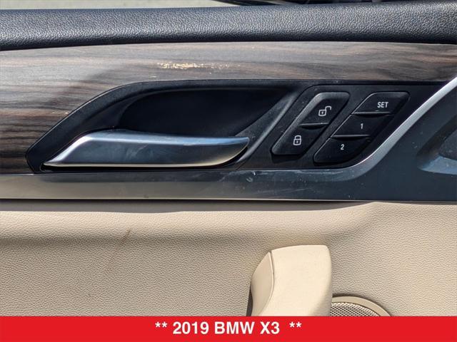 used 2019 BMW X3 car, priced at $21,000