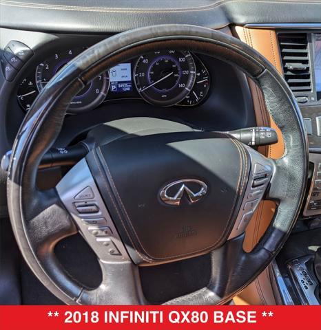 used 2018 INFINITI QX80 car, priced at $24,638
