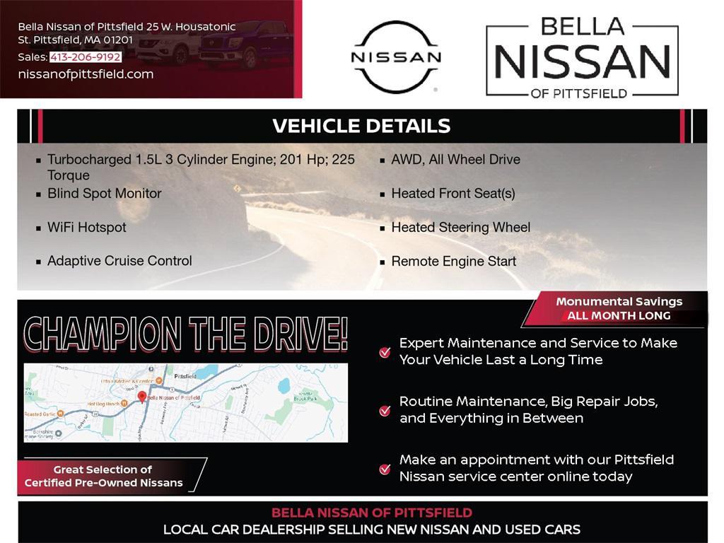 used 2022 Nissan Rogue car, priced at $22,000