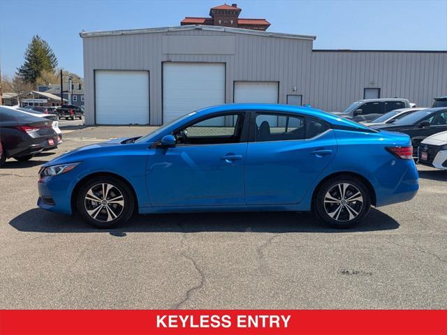 used 2021 Nissan Sentra car, priced at $15,555