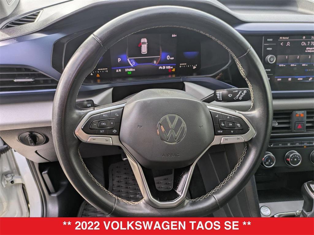 used 2022 Volkswagen Taos car, priced at $21,999