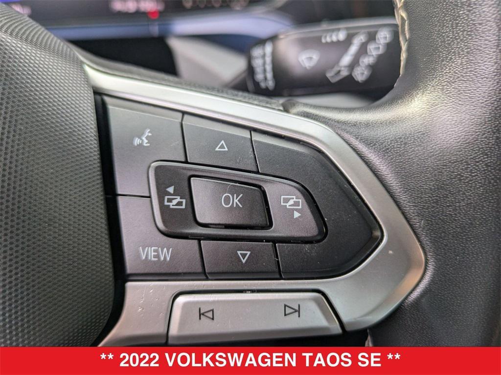 used 2022 Volkswagen Taos car, priced at $21,999