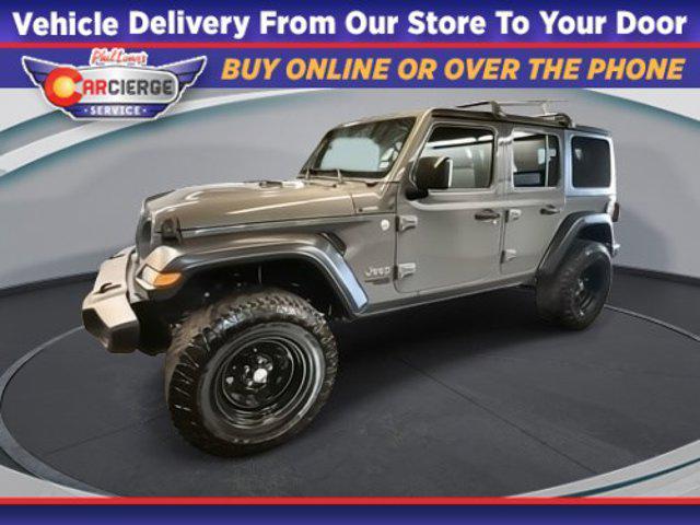 used 2018 Jeep Wrangler Unlimited car, priced at $21,932