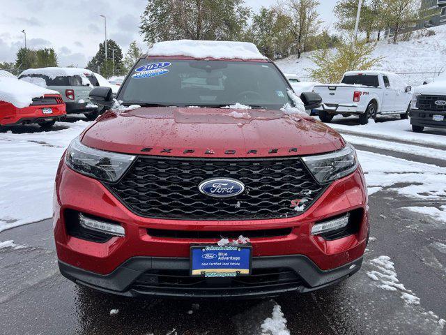 used 2023 Ford Explorer car, priced at $49,998