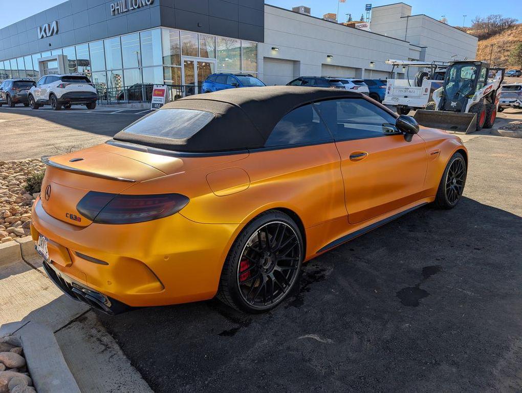 used 2019 Mercedes-Benz AMG C 63 car, priced at $46,995