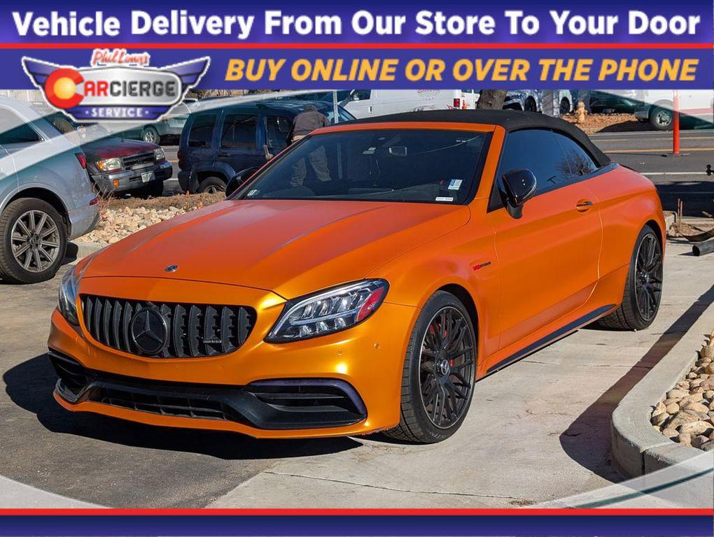 used 2019 Mercedes-Benz AMG C 63 car, priced at $46,995