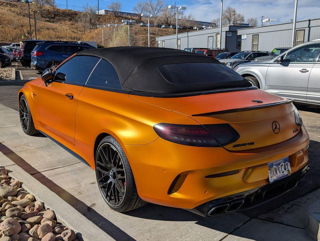 used 2019 Mercedes-Benz AMG C 63 car, priced at $46,995