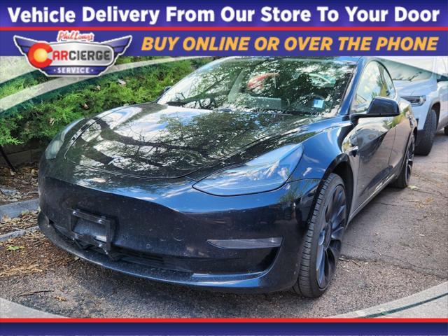 used 2021 Tesla Model 3 car, priced at $27,419