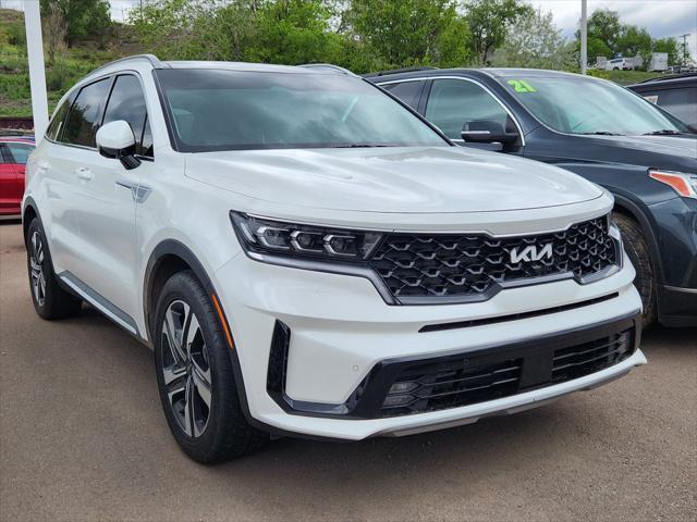 used 2023 Kia Sorento Plug-In Hybrid car, priced at $39,995