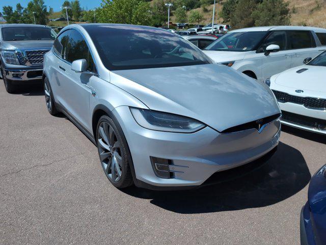 used 2018 Tesla Model X car, priced at $35,697