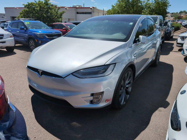 used 2018 Tesla Model X car, priced at $35,697