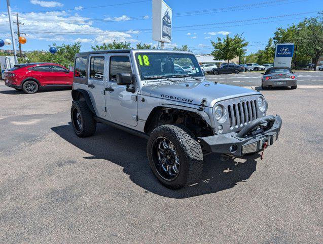 used 2018 Jeep Wrangler JK Unlimited car, priced at $28,697