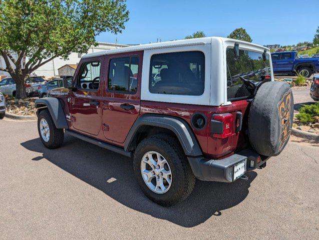 used 2021 Jeep Wrangler car, priced at $34,697