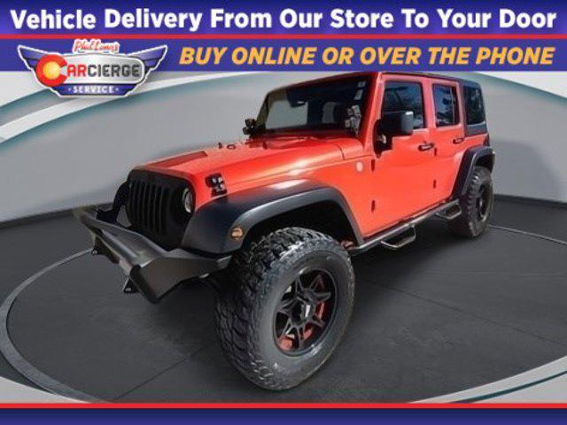 used 2013 Jeep Wrangler Unlimited car, priced at $18,880