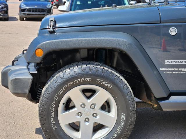 used 2018 Jeep Wrangler JK Unlimited car, priced at $18,995
