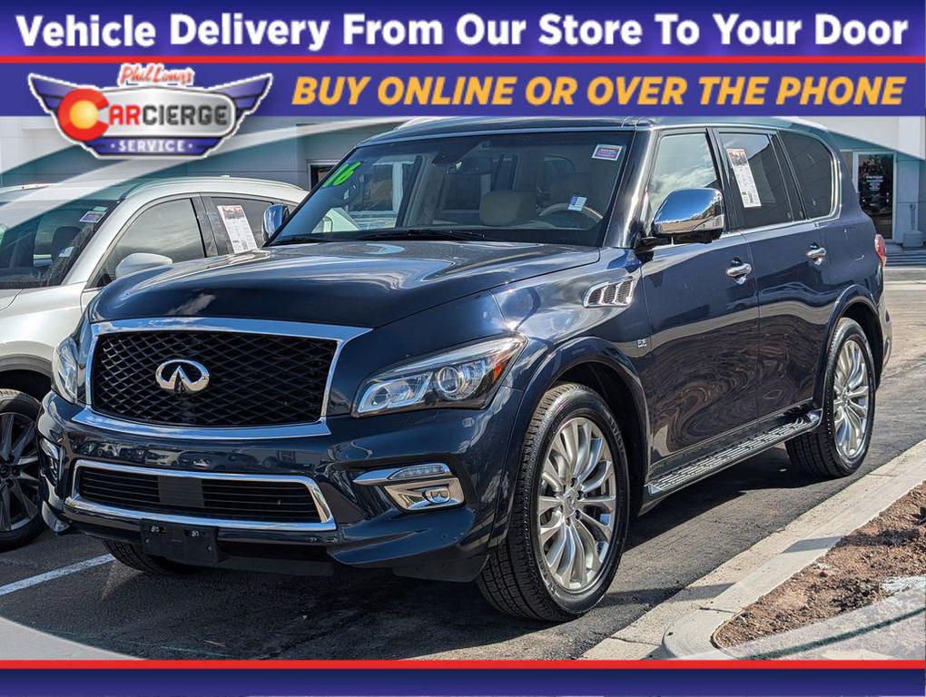 used 2016 INFINITI QX80 car, priced at $18,995