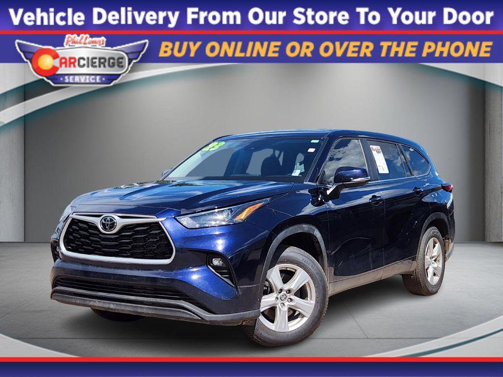 used 2023 Toyota Highlander car, priced at $29,995