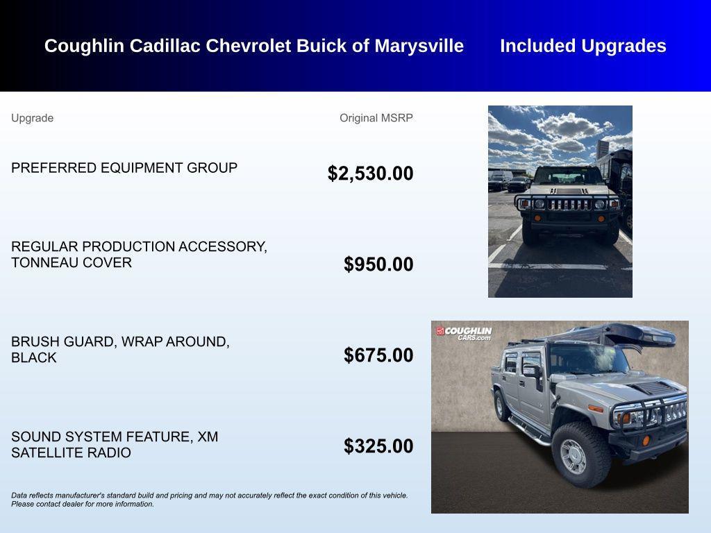 used 2005 Hummer H2 car, priced at $19,768