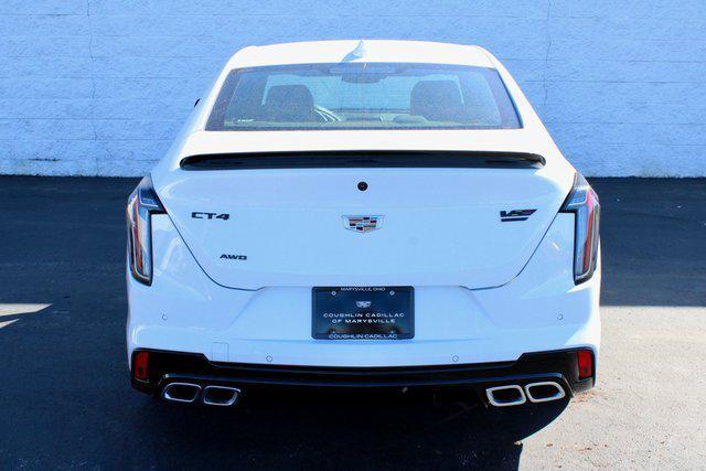 new 2025 Cadillac CT4-V car, priced at $59,230