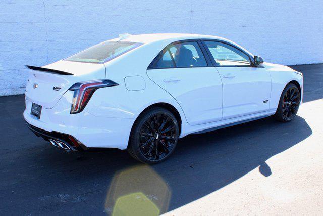 new 2025 Cadillac CT4-V car, priced at $59,230