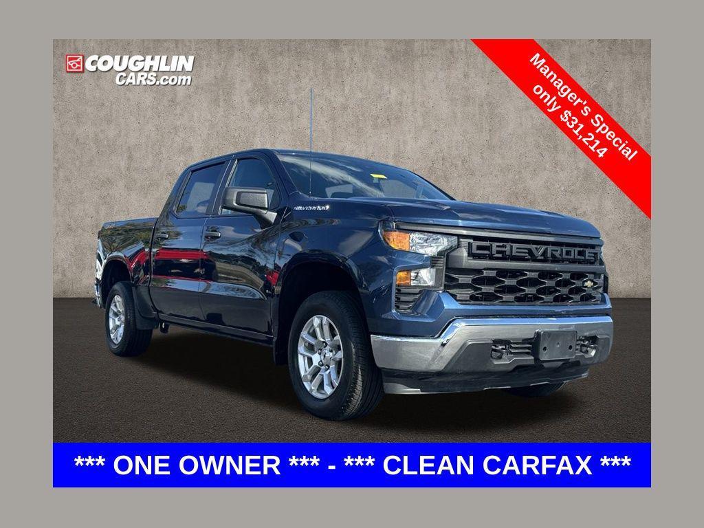 used 2023 Chevrolet Silverado 1500 car, priced at $31,214