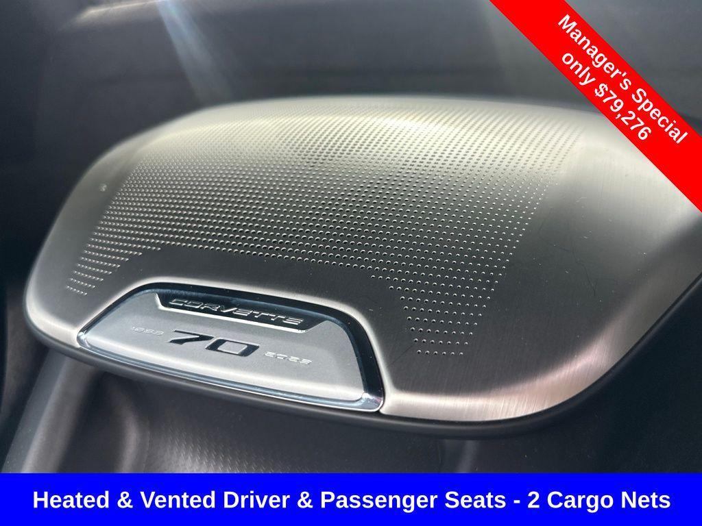used 2023 Chevrolet Corvette car, priced at $79,276